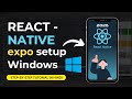 React Native Expo Setup for Windows in Hindi [Created in 2025]