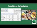 Food cost calculator