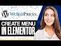 How To Create Menu In Wordpress Elementor 2026 (Step-by-Step)