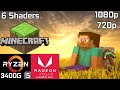 Minecraft - Ryzen 5 3400G Vega 11 \u0026 8GB RAM