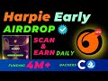 Harpie Airdrop | Harpie Testnet Airdrop | Harpie Airdrop Guide | Funding 4.5M by Coinbase, Opensea
