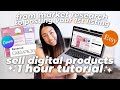 How to Start an Etsy Shop Selling Digital Products in 2026 💻 ULTIMATE BEGINNER'S STEP-BY-STEP GUIDE