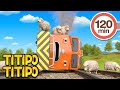 TITIPO TITIPO🚂 | BEST Episodes Compilation #4 | Hindi Cartoons | टीटीपो टीटीपो हिंदी