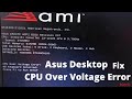 cpu over voltage error asus | cpu over voltage error press f1 to resume | cpu over voltage error fix