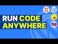 Any Code Anywhere in WordPress | WordPress Code Snippets