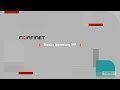 FortiGate Firmware Upgrade TFTP