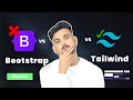 Which One Is Better Bootstrap VS  Tailwind ? - Hindi