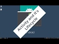 Android Tutorial (Kotlin) - 15 - Activity and Lifecycle