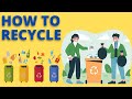 Recycling for Kids | Recycling Plastic, Glass, and Paper | Recycle Symbol