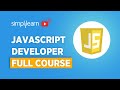 JavaScript Developer Course 2026 | JavaScript Developer Tutorial | JavaScript Tutorial | Simplilearn