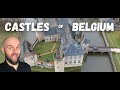 10 Most Epic CASTLES of BELGIUM in HD // DRONE flight