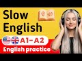 🎧📚 1.45 Hours of Slow English Listening podcast for Beginners (A1-A2) 📚 | 50 Lessons 🎯