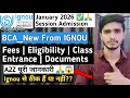 BCA from IGNOU January 2026 🔥 Full Admission Guide | Eligibility, Fees, Process | Ignou Bca 2026