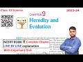 Heredity and Evolution : Class 10 Science Chapter 9 [Full Chapter]