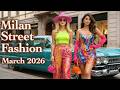 MILAN STREET STYLE 2026 🌸 | SPRING FASHION TRENDS IN MARCH | STYLISH ITALIAN OUTFITS