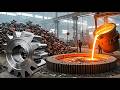 Amazing Manufacturing process of Industrial Giant Gear | Full Factory Production Line