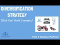 Diversification Strategy (With Real World Examples) | From A Business Professor