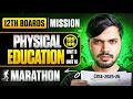 Class 12 Physical Education Marathon🔥 Mission 100/100 PE  Unit 9 \u0026 Unit 10🤯 CBSE 12 Boards 2025-26