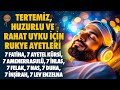 Gece Boyu Huzurlu, Rahat Bir Uyku İçin Huzur Veren Sureler ve Rukye Ayetleri
