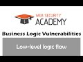 portswigger Web Academy Business logic vulnerabilities: Low-level logic flaw #142