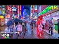 Japan: Tokyo Shibuya Rainy Night Walk | Early Spring 2026 • 4K HDR