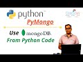 PyMonogo -  A Python MongoDB  tutorial for accessing data from MongoDB database