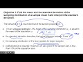 stats 6.5 - the sampling distribution of a sample mean #1
