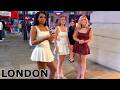 London Single Ladies Nightlife District 🇬🇧 London Night Walk