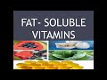 FAT- SOLUBLE VITAMINS ||VITAMINS-A,D,E,K|| BIOCHEMISTRY NOTES