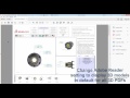 Turn on 3D content display in 3D PDF