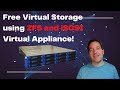 Free Virtual Storage Software using ZFS and iSCSI in a virtual appliance!