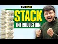 Lecture 89: Introduction To STACK || Implement Stack Using Arrays and LinkedList