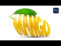 Photo Manipulation - TYPOGRAPHY - Photoshop Tutorial (Mango)