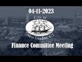 04-11-2023 Finance Committee