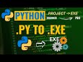 INSTANTLY CONVERT PYTHON SCRIPTS TO STANDALONE EXE FILE 👌 Step-by-Step Guide for Beginners!👍