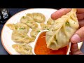 Best And Easy Chicken Momos With Spicy Red Chutney Recipe 😍😋| Delicious Momo With Chutney | 