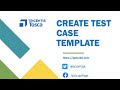 Tosca Tutorial | Lesson 55 - How to create a Test Case Template | Dynamic Test Case Generation|