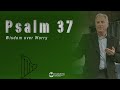 Psalm 37 - Wisdom Over Worry