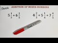 Addition of Mixed Numbers - Civil Service Exam \u0026 LET Reviewer