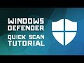 How to Scan for Viruses with Windows Defender - Windows 10 Tutorial