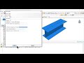 Example 4.4 Practical eigenvalue extraction in a WF, H, or double-T column using Abaqus