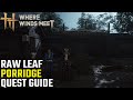 How To Complete The Raw Leaf Porridge Quest In Where Winds Meet