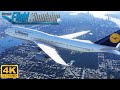 (4K) ULTRA REAL SIMULATION | Lufthansa Boeing 747-8 | Frankfurt ✈ Newyork | MFS Experience