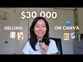 How I Made $30K Selling with Canva (And How You Can Start Too)