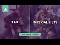 Tau vs Imperial Fists - Warhammer 40k Battle Report - LVO Special Edition