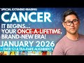 Cancer January 2026 - INCREDIBLY RARE “TEARS OF JOY” MONTH - PREPARE TO CELEBRATE! 🥳