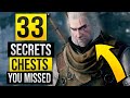 Witcher 3: All 33 Hidden Treasure Chest Locations You May Have Missed in White Orchard!