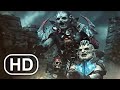 Sauron Orc Army Vs Good Orcs Battle Scene 4K ULTRA HD Action
