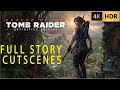 Shadow Of Tomb Raider All Cutscenes (DEFINITIVE EDITION) Full Game Movie 4K 60 FPS HDR
