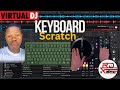 Virtual Dj, How to Scratch like a controller 2025, (Xmas gift)